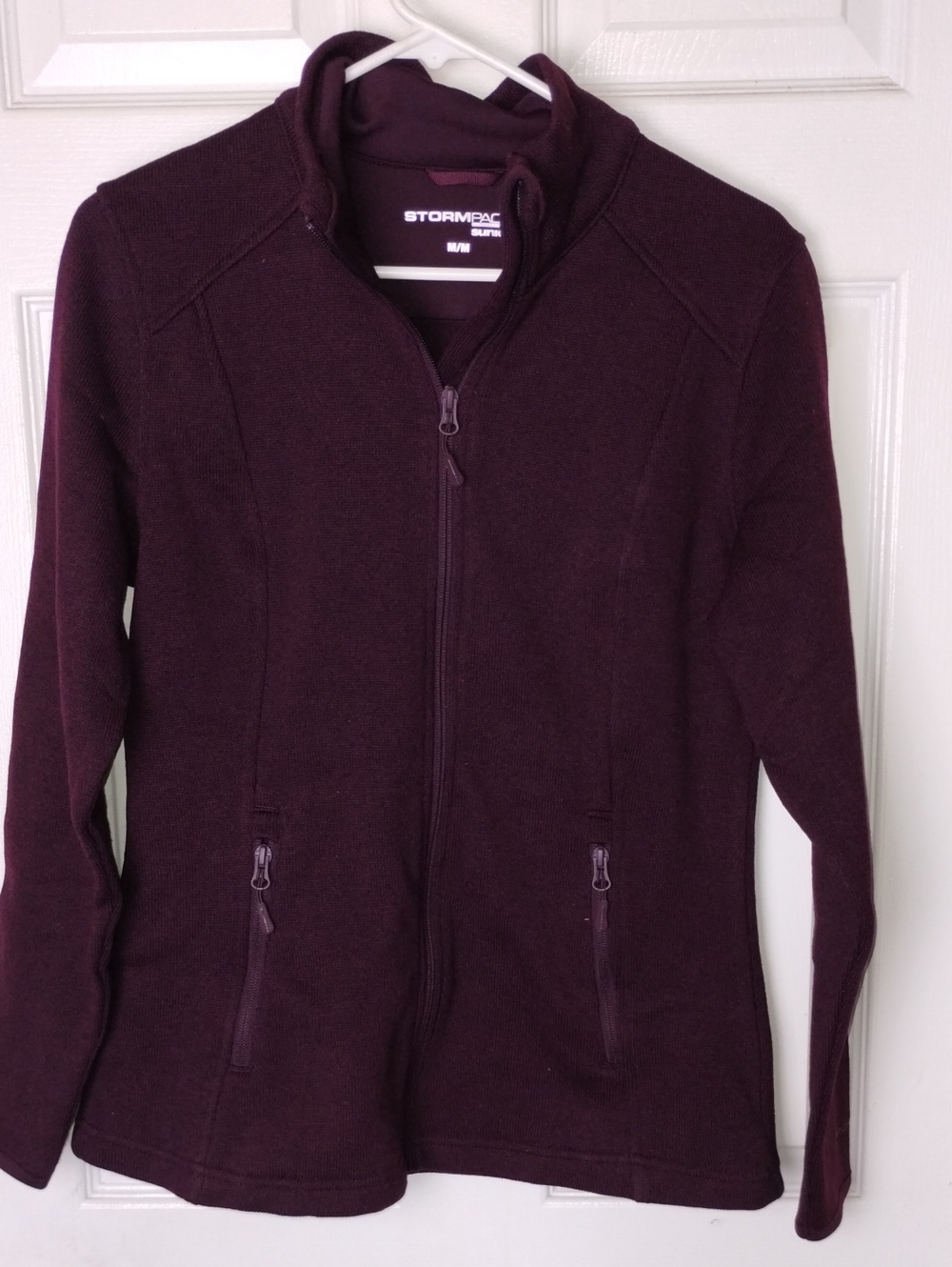Sunice StormPack Jacket in Plum Size Med.